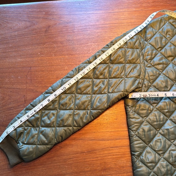 Vintage 90’s Belgian Army Quilted Nylon Parka Liner - Picture 6 of 6